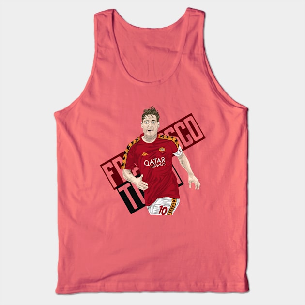 Totti Tank Top by AlexCont